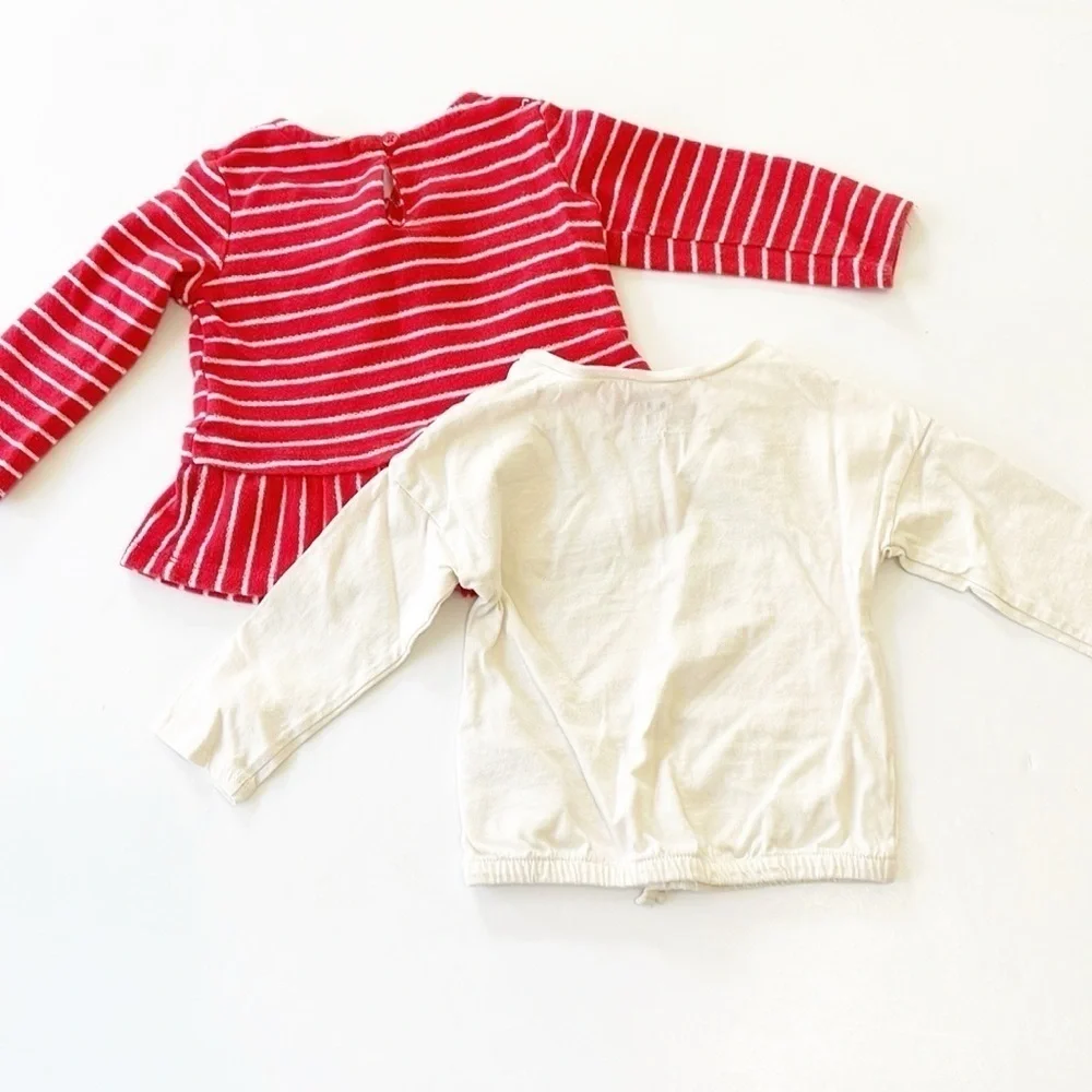 Carter's baby girls long sleeve tops